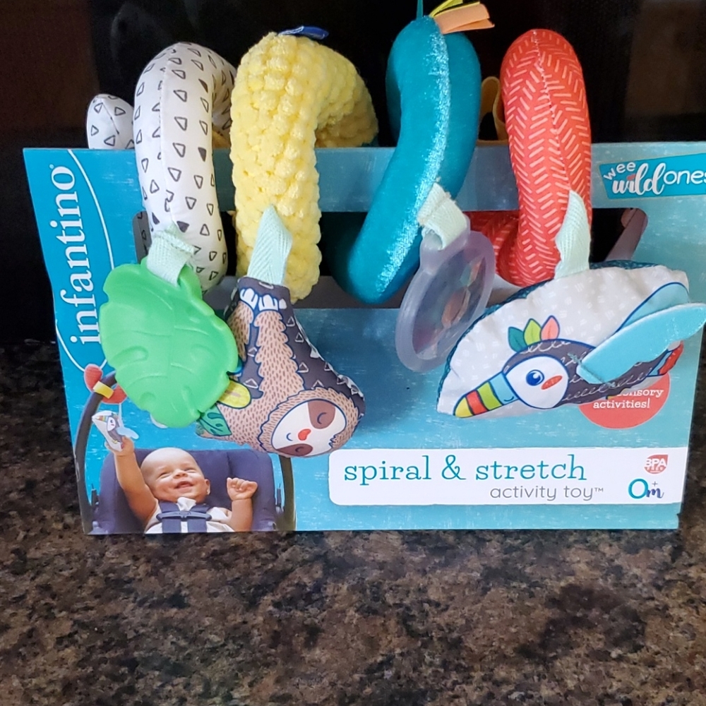 Infantino Spiral and Stretch Toy